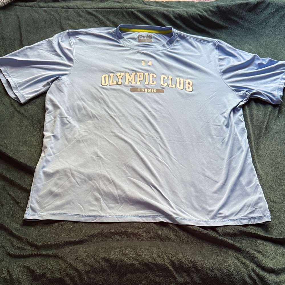 Under Armour Olympic Club Men's Light Blue Olympic Club Tee